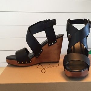Joie Black Strappy Sandals size 9.5 or EU39.5